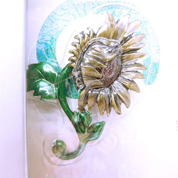 New Sunflower Brooch Pin Darling Dash Life Inspiration Card - Picture 2 of 4